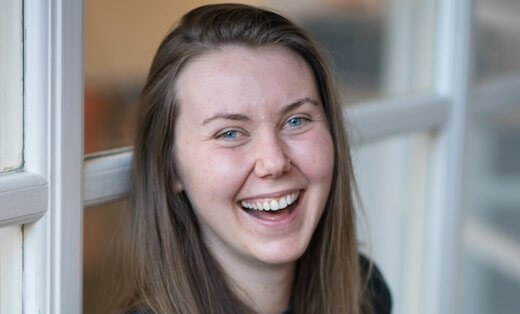 Mary Philip smiling into the camera