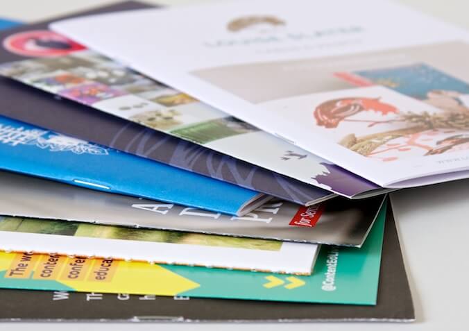 Maximising the value of printed brochures