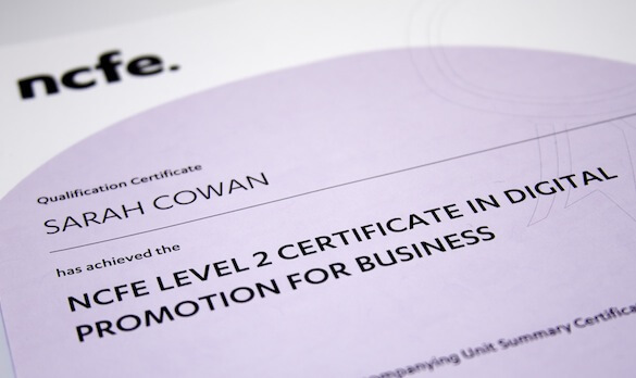 Certificate in Digital Promotion for Business