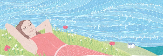 Illustration by Laurie Hastings for Psychologies Magazine