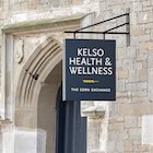 Kelso Health & Wellness’s branding was applied to an exterior sign - designed by Lettica