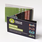 The covers of the z-card designed by Lettica for Pickle Jar Communications